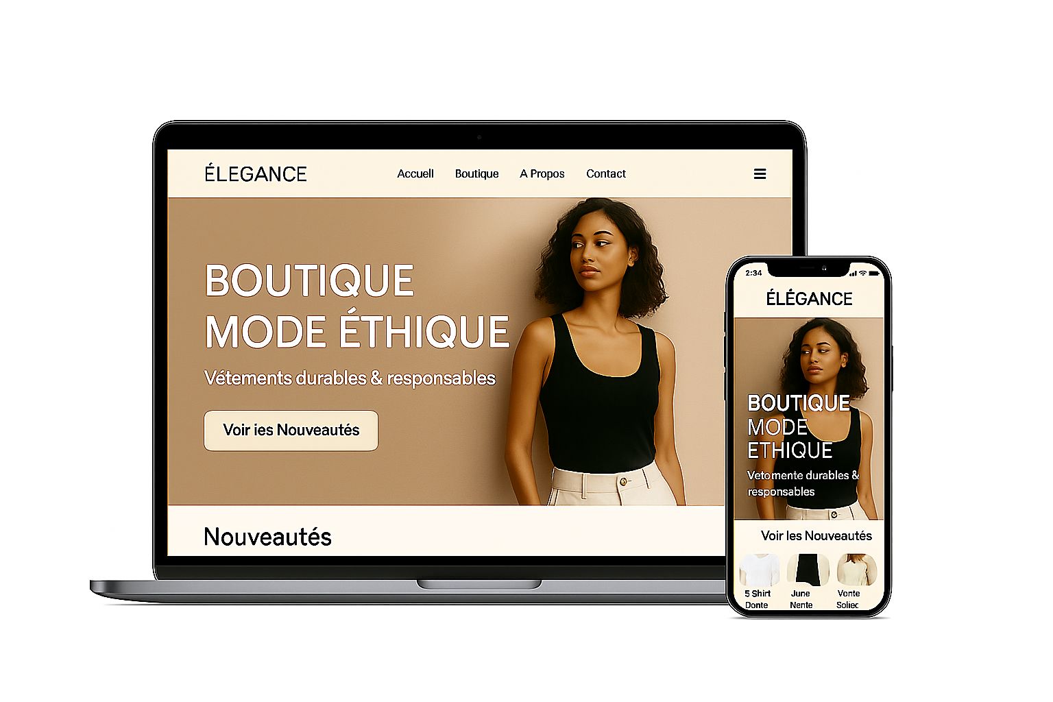 Boutique e-commerce